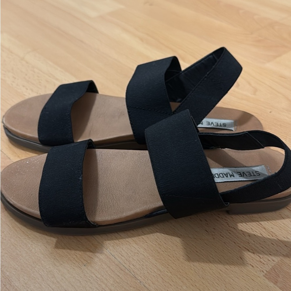 Steve Madden Black Women's Sandals